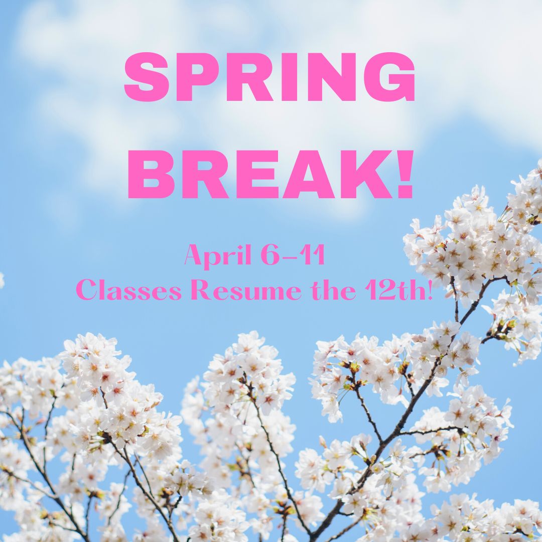 Spring Break- No Classes