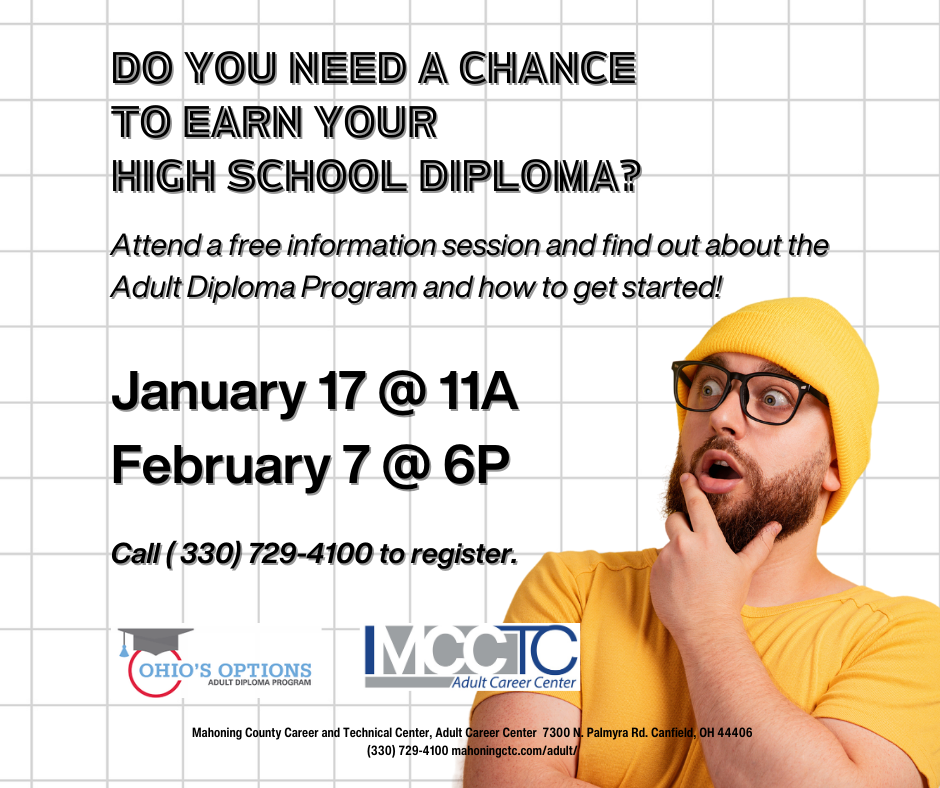 Adult Diploma Program Information Sessions