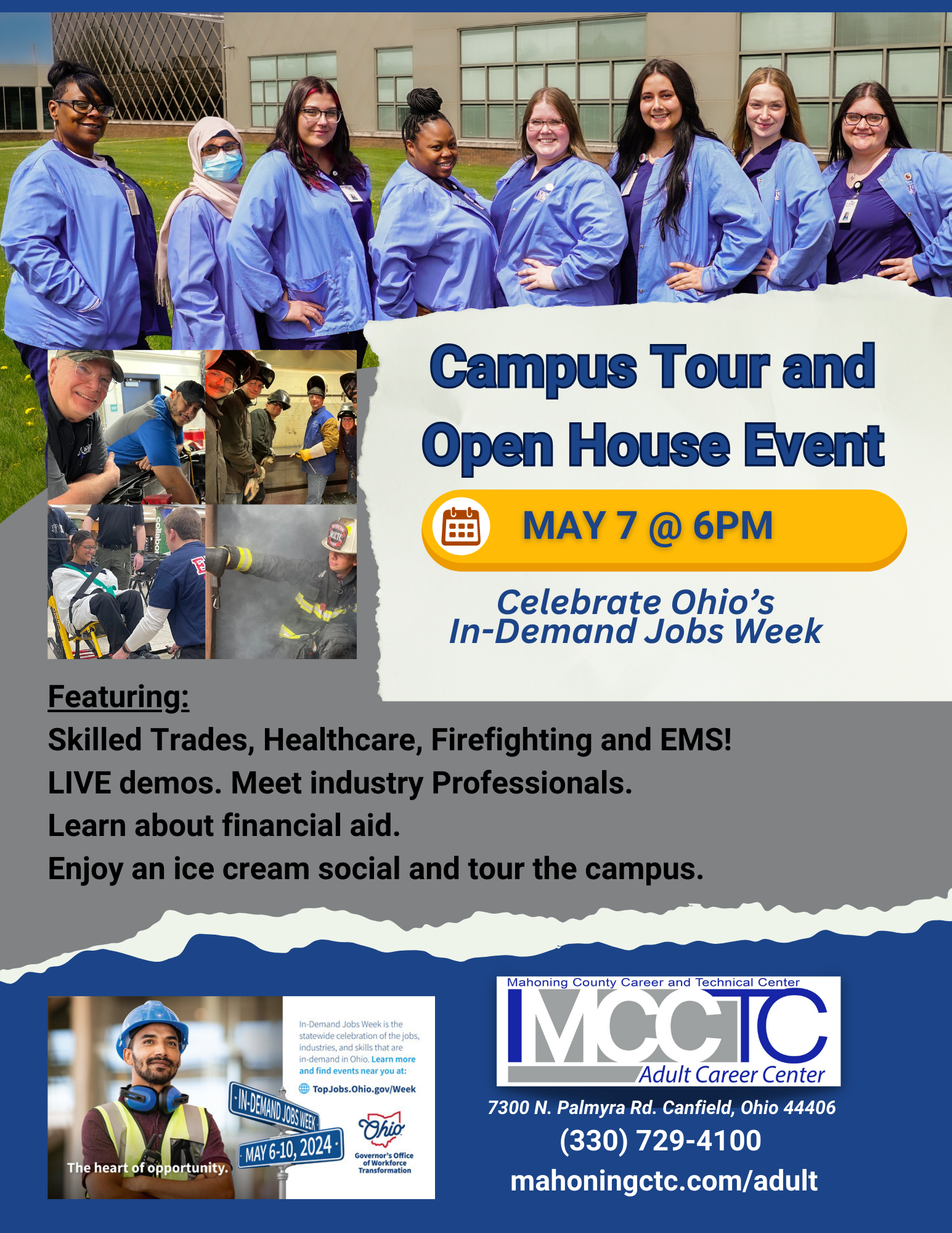 Campus Tour and Open House – May 7th!