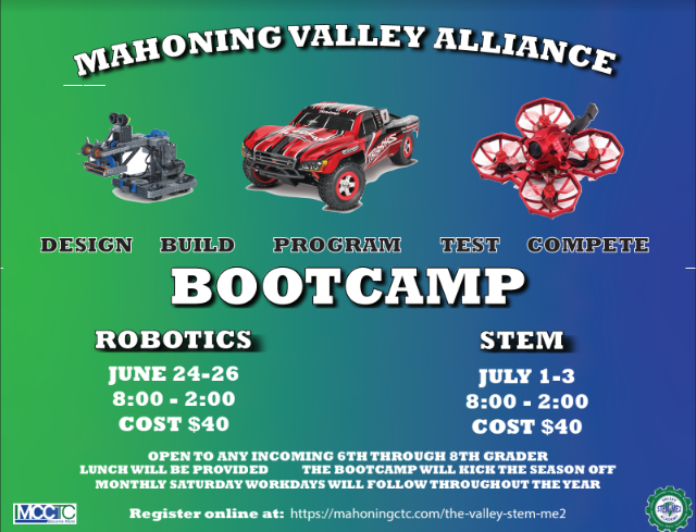 Valley STEM Summer Bootcamp!