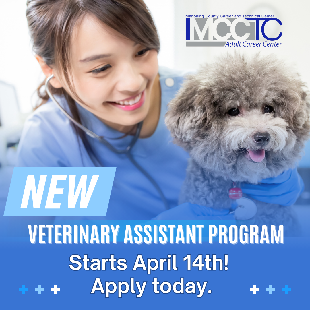 NEW Veterinary Assistant Program Begins April 14th!