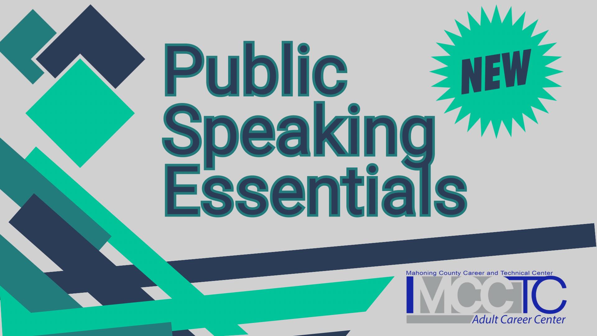 Public Speaking Essential Class Starts on September 2nd!