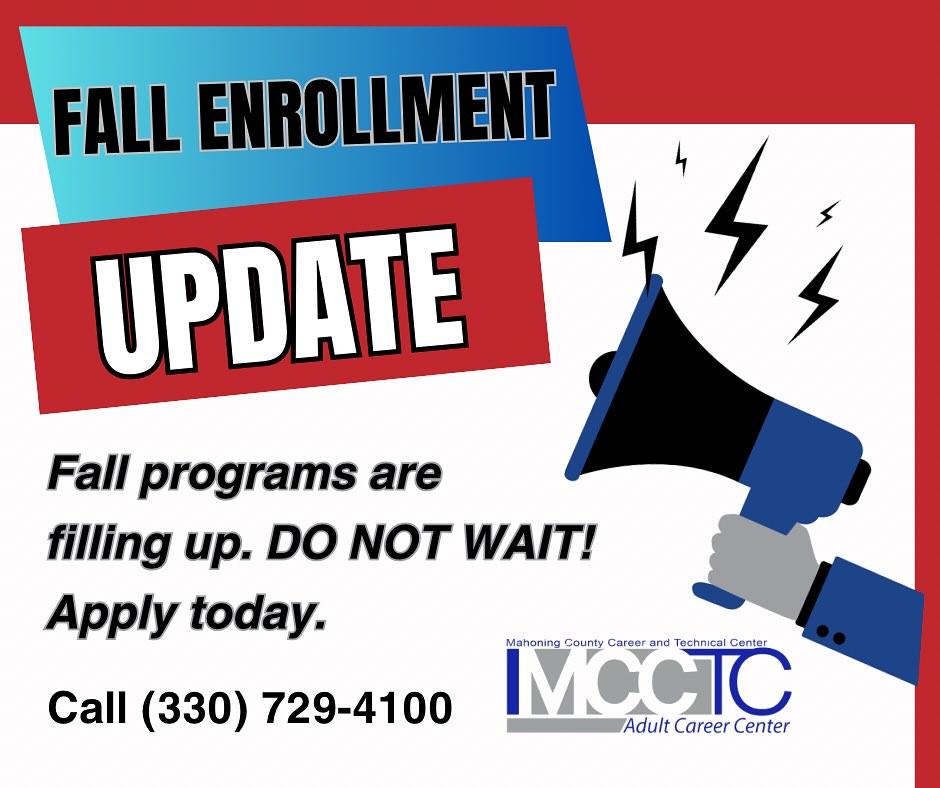 Last Chance to Apply for Fall Classes!